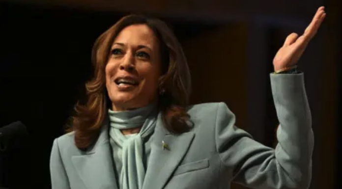 Former Vice President Kamala Harris Gives Speech At Artificial Intelligence Conference