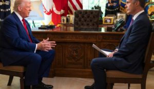 Trump Sits Down For Interview With Terry Moran