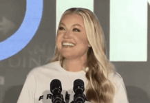 Erika Kirk Delivers Speech On Courage At Ole Miss