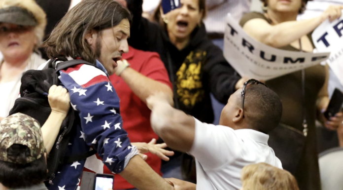 Police Arrest Man Following Incident on Trump Supporter